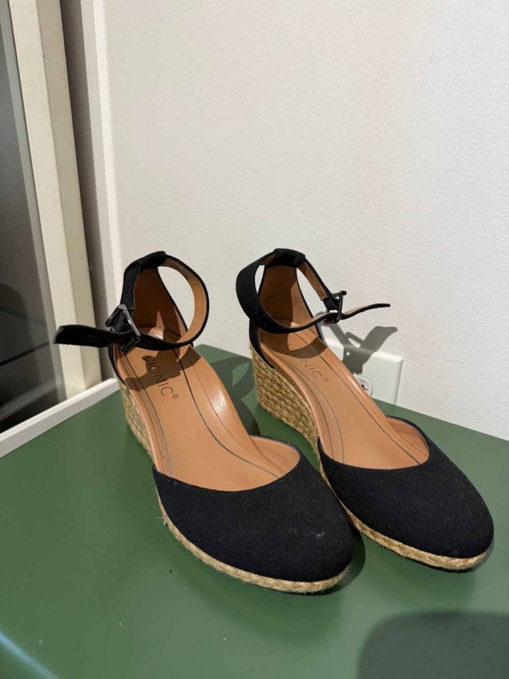 Vionic Knit Wedge Sandal, Size 6